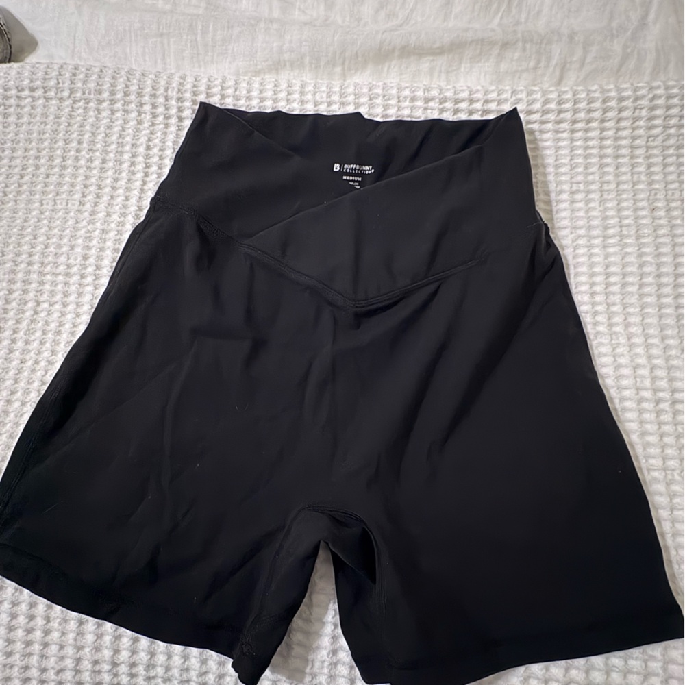 BuffBunny Midnight Black Active Shorts